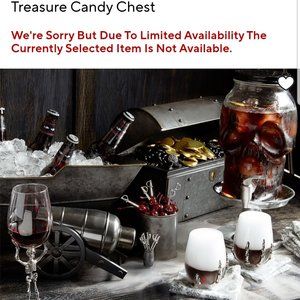 Pottery Barn Halloween Treasure Candy Chest